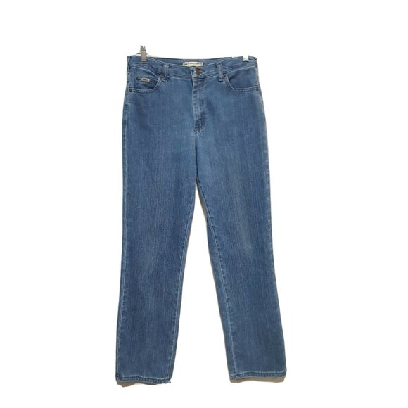 Vintage Lee Size 8 Relaxed Fit Straight Leg Jeans At the Waist 30 X 30 HIgh Rise - Picture 2 of 8
